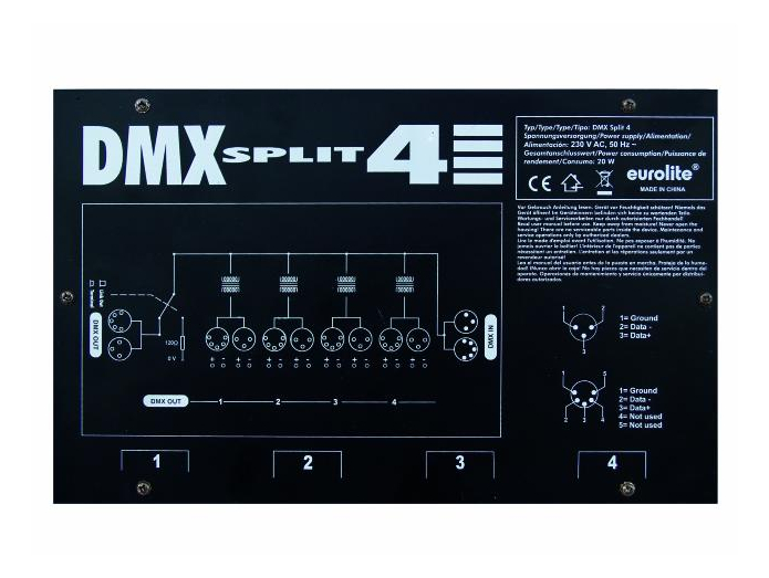 Eurolite DMX Split 4 DMX Splitter