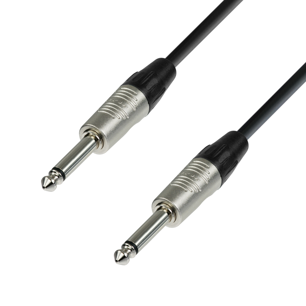Se Adam Hall Cables 4 Star Serie - Instrument Cable REAN 6.3 mm Jack mono to 6.3 mm Jack mono 3 m hos Drum City