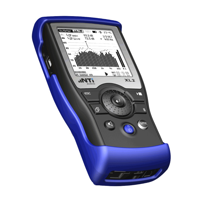 NTI XL 2 håndholdt lyd- og akustisk analysator