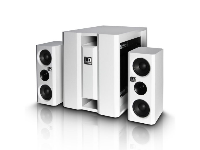 LD Systems DAVE 8 XS Valkoinen aktiivinen äänentoistojärjestelmä