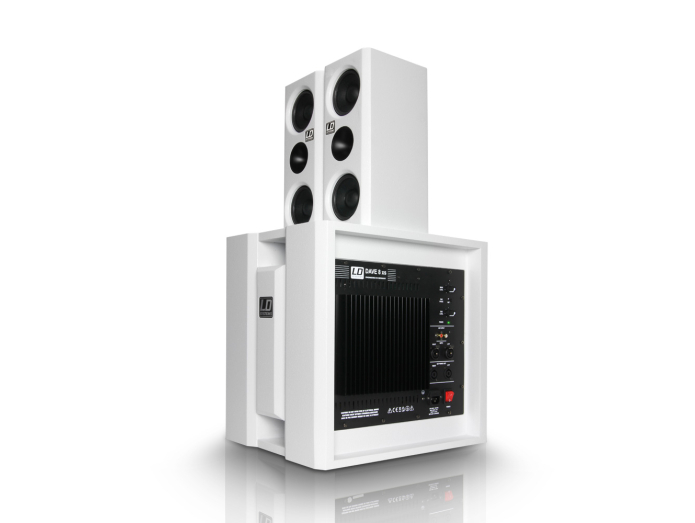 LD Systems DAVE 8 XS Valkoinen aktiivinen äänentoistojärjestelmä