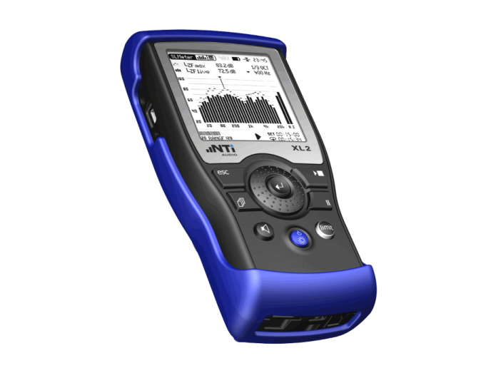 NTI XL 2 håndholdt lyd- og akustisk analysator