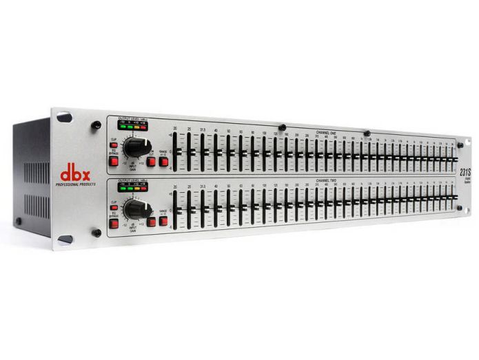 dbx 231S 2 x 31-kaistainen graafinen taajuuskorjain 231S 2 x 31-kaistainen graafinen taajuuskorjain