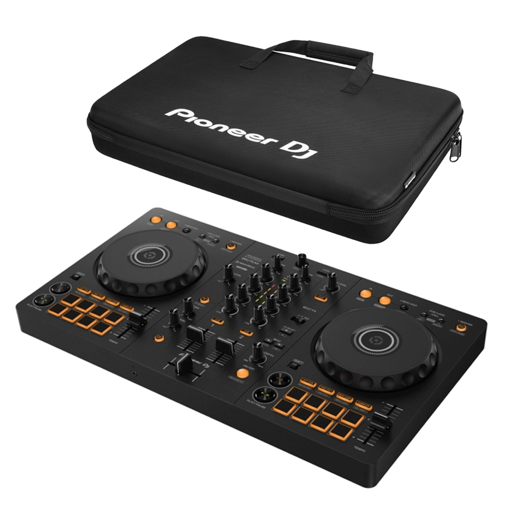 Pioneer DJ FLX4 incl. bag - DJ controllers - SoundStoreXL.com