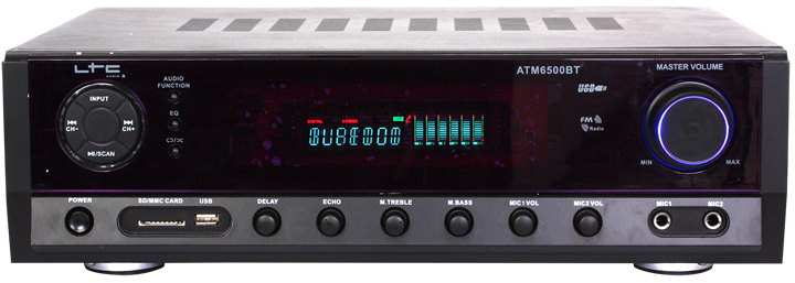 LTC ATM6500BT HI-FI Forstærker m. Bluetooth (2x50W)