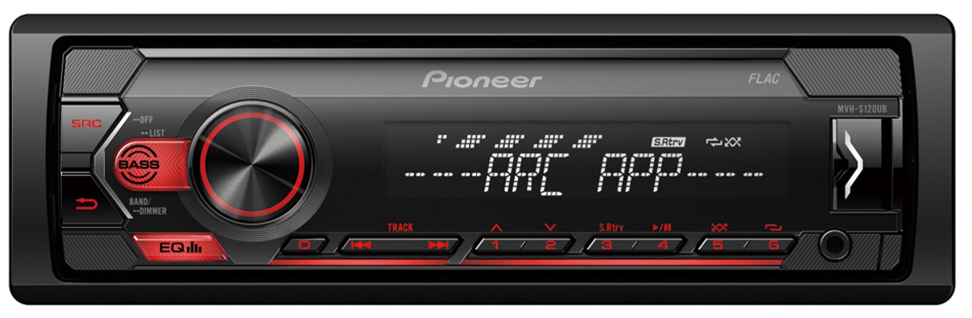 Se Pioneer MVH-S120UB Bilradio hos Drum City