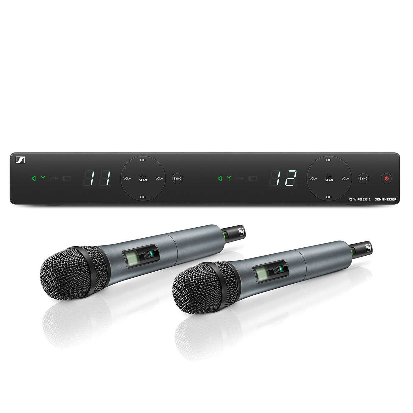 Sennheiser XSW 1-825 Dobbelt Trådløst Sæt (Bnd B: 572-596 MHz)