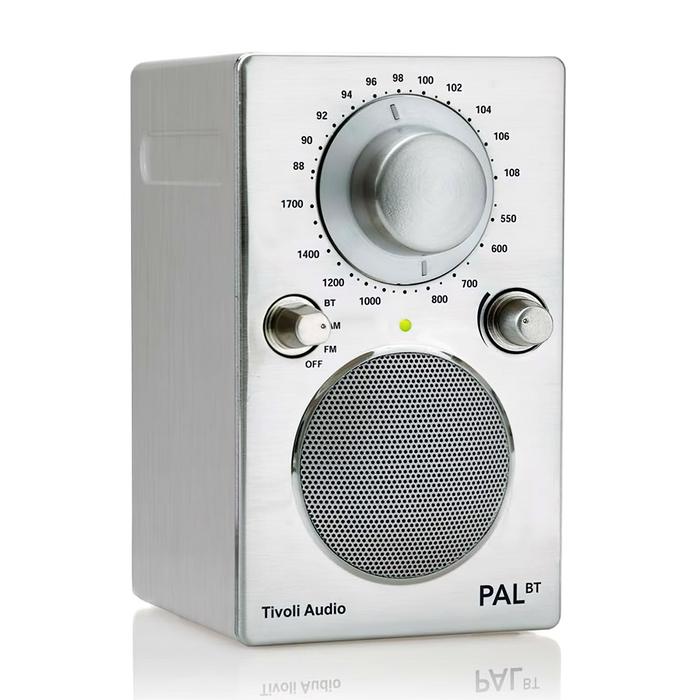Tivoli Audio PAL BT Bluetooth Højtaler (Krom)