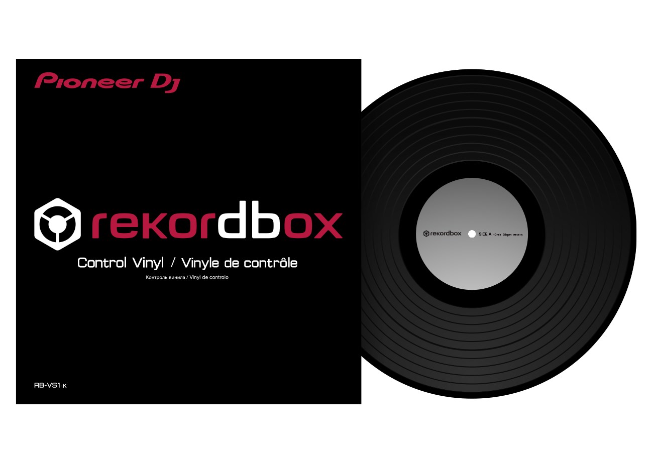 Pioneer DJ Ohjausvinyyli RB-VS1-K