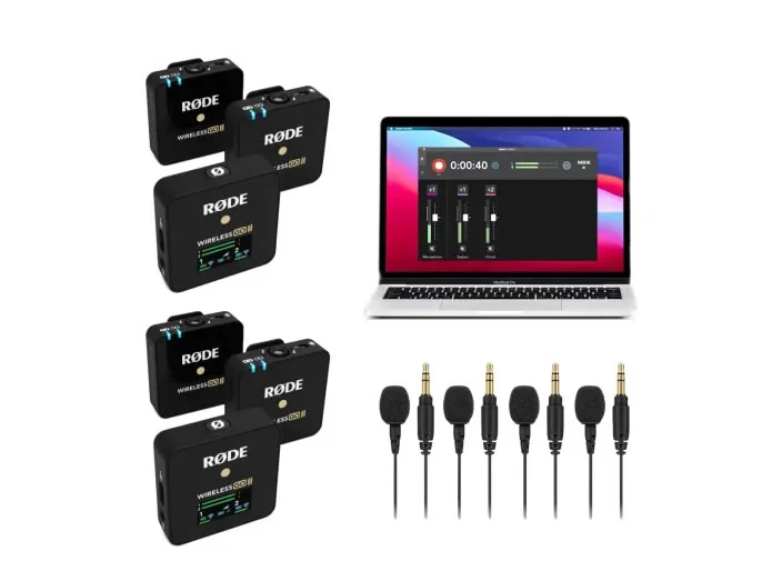 RØDE Connect Wireless GO II Startpakke