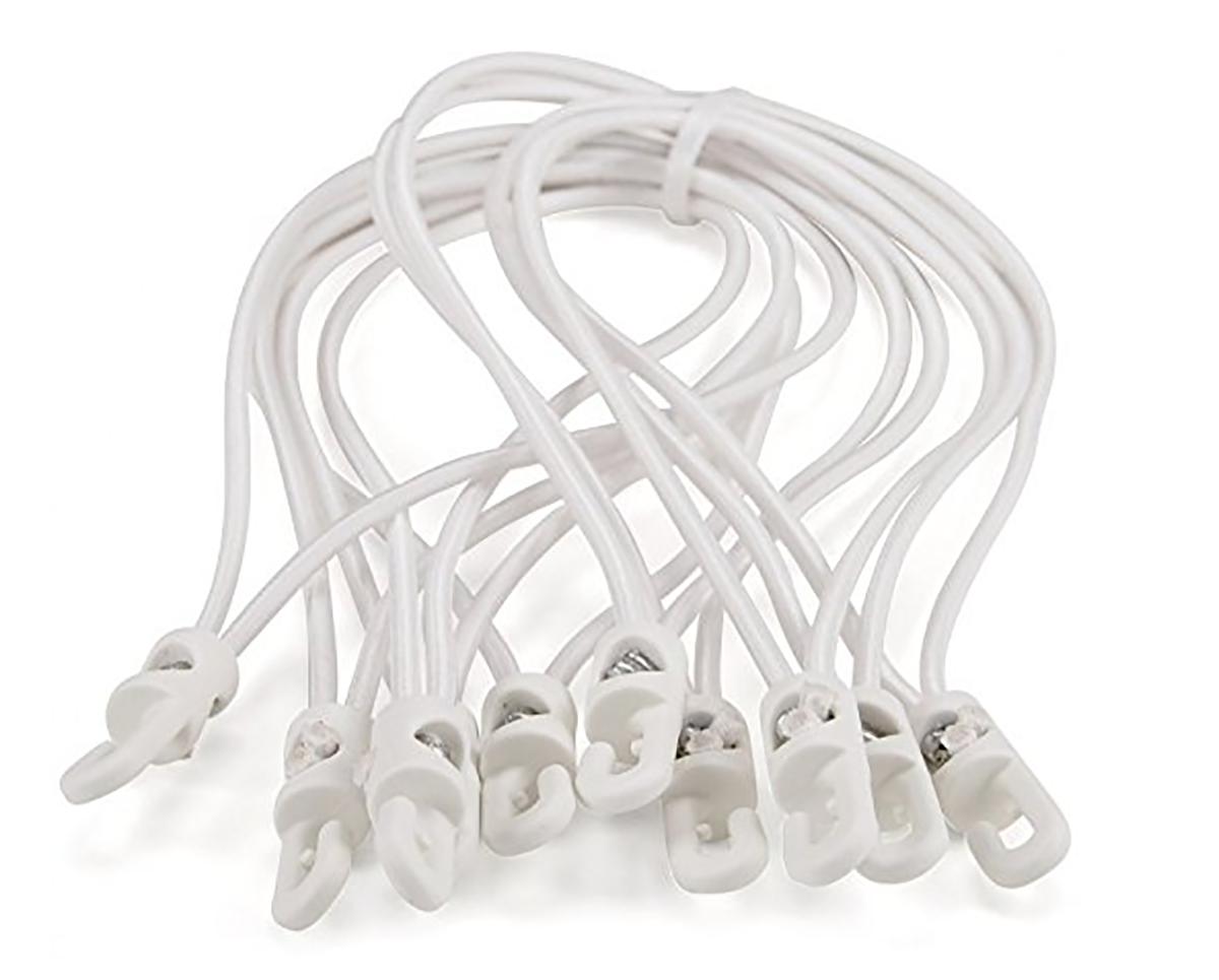 Billede af Spannfix elastikker,10 stk. (Hvid)