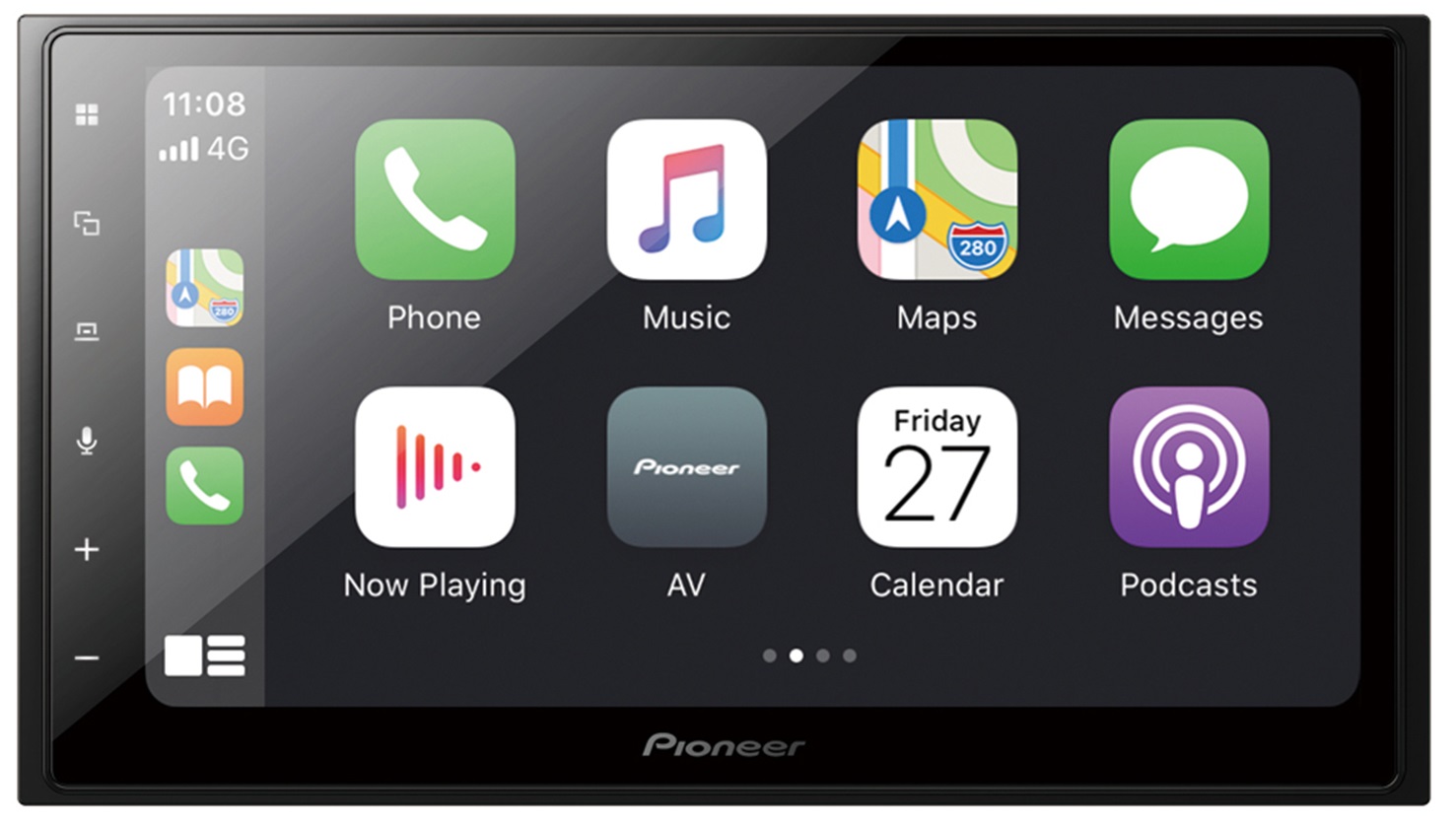 Billede af Pioneer SPH-DA250DAB Apple CarPlay, DAB Radio og Bluetooth